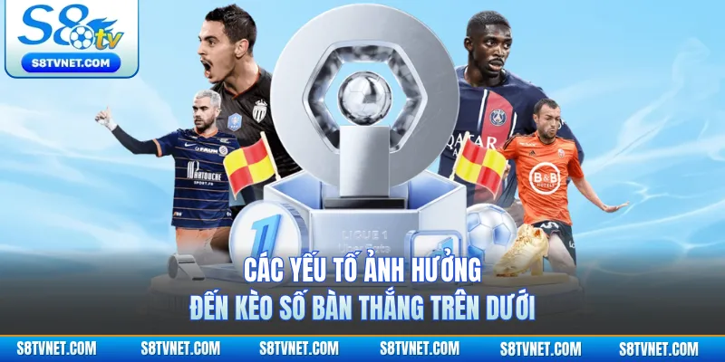 Các yếu tố ảnh hưởng đến kèo số bàn thắng trên dưới